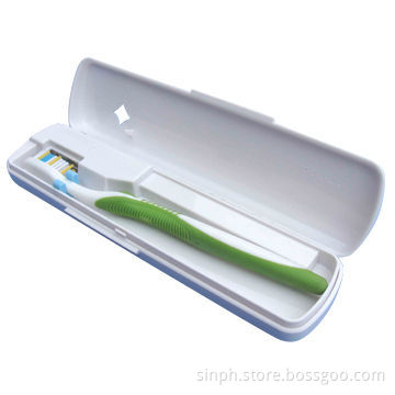 USB UV Ozone Disinfection Case with Emergency Flashlight for Using at Night, 20,000-hour Lifespan